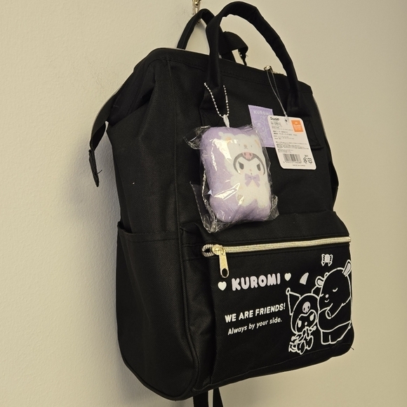 Sanrio Kuromi Backpack with Bag Charm main image 4